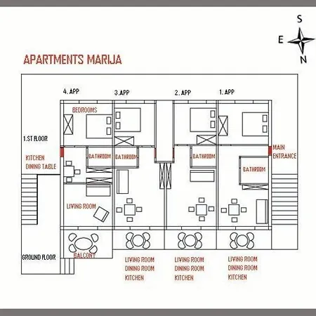 Ferienwohnung Fuer 4 Personen Ca 35 Qm In Lumbarda, Dalmatien Sueddalmatien - B57573
